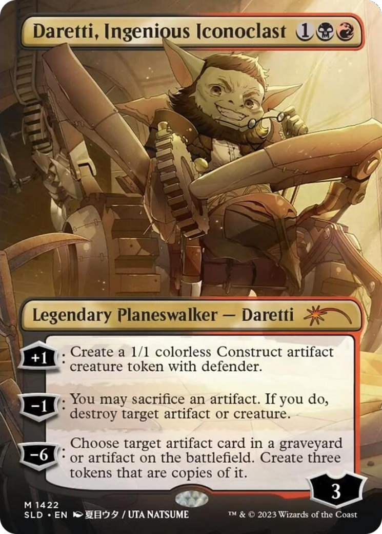 Daretti, Ingenious Iconoclast (SLD-1422) (Borderless) [Secret Lair Drop]