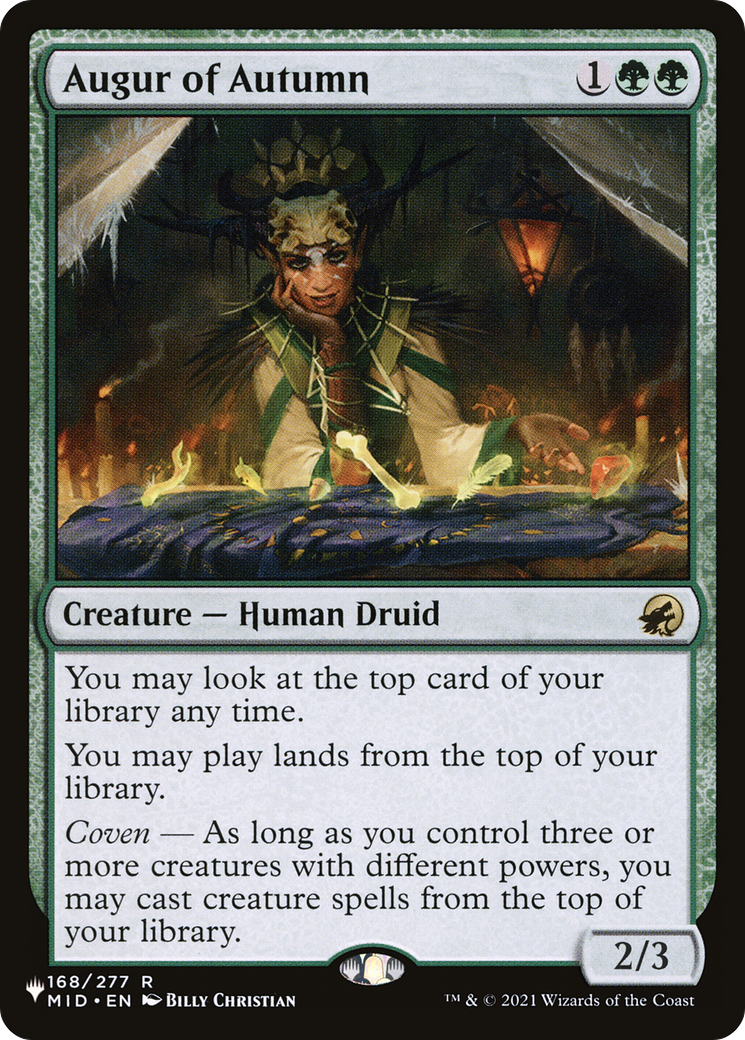 Augur of Autumn (LIST-168/277) [The List]