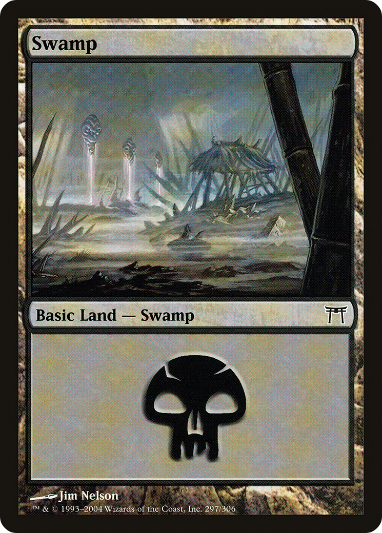 Swamp (CHK-297) [Champions of Kamigawa]