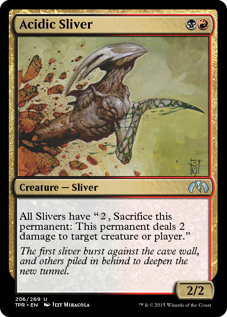 Acidic Sliver (TPR-206) [Tempest Remastered]