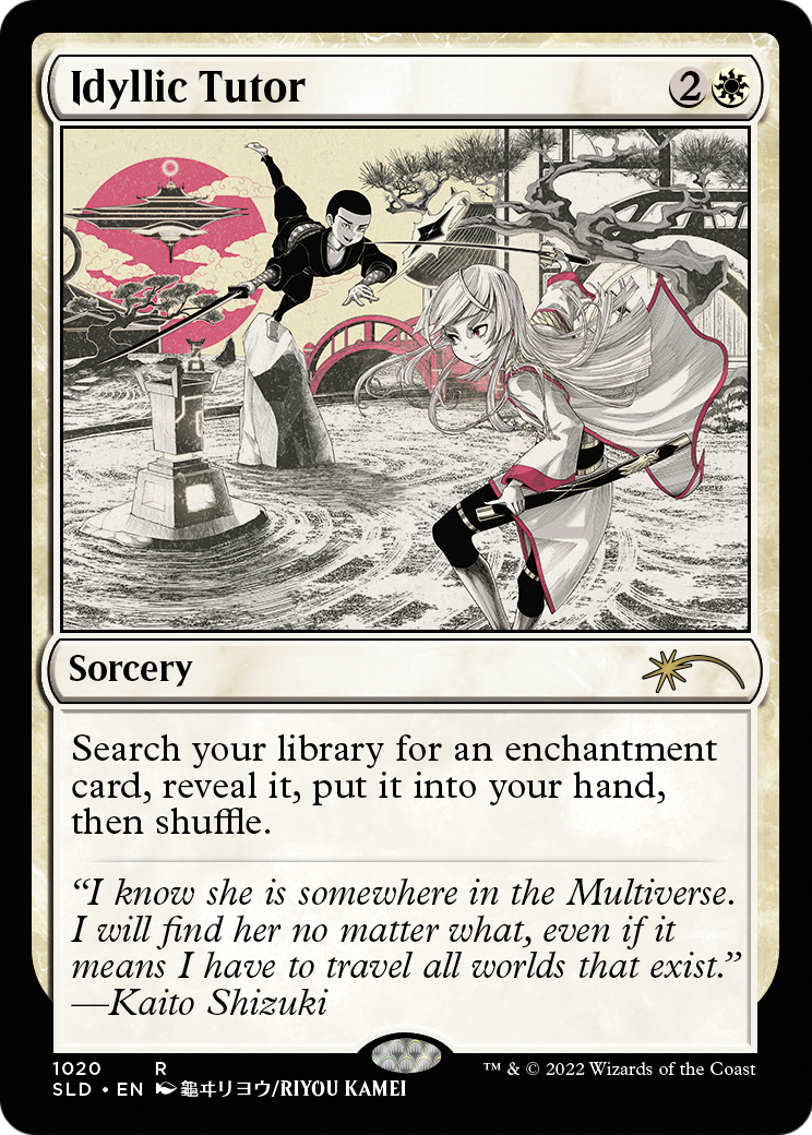 Idyllic Tutor (SLD-1020) [Secret Lair Drop] Foil