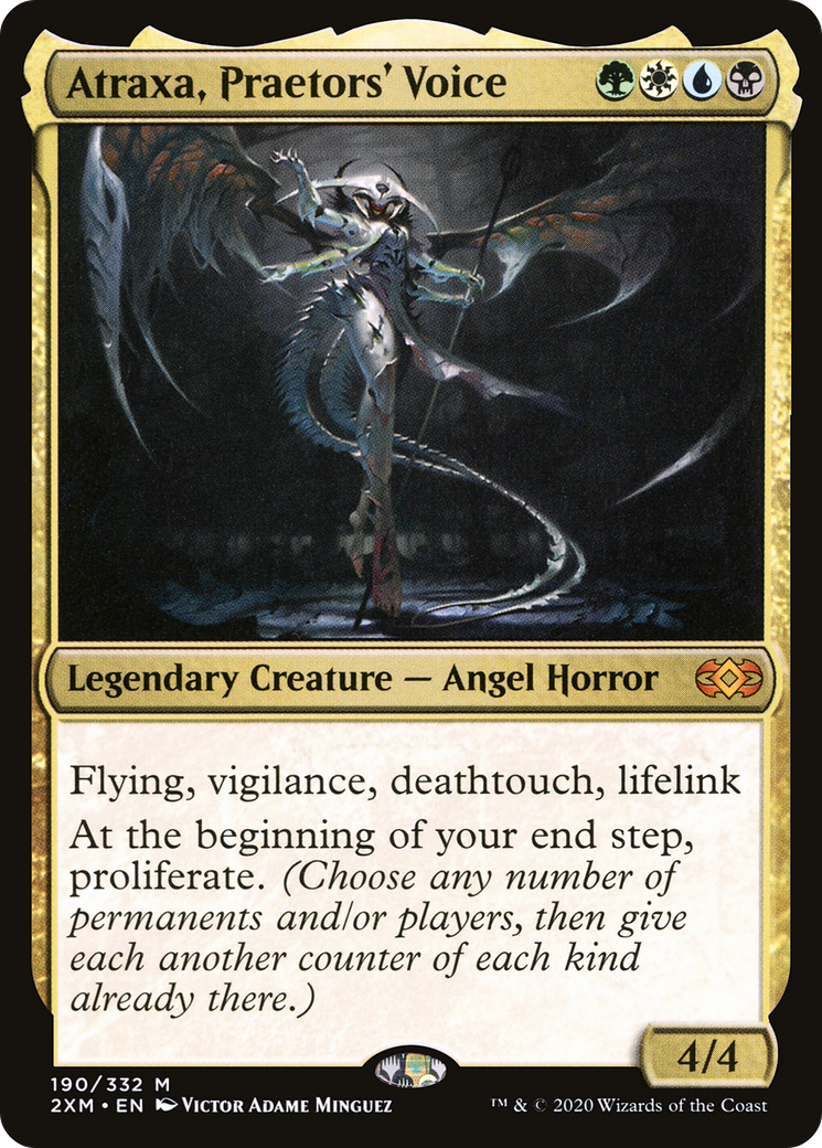 Atraxa, Praetors' Voice (2XM-190) [Double Masters] Foil