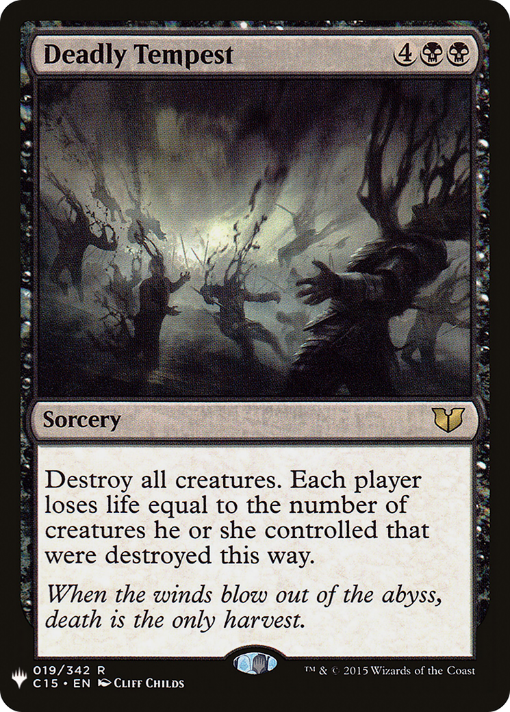 Deadly Tempest (LIST-019/342) [The List]