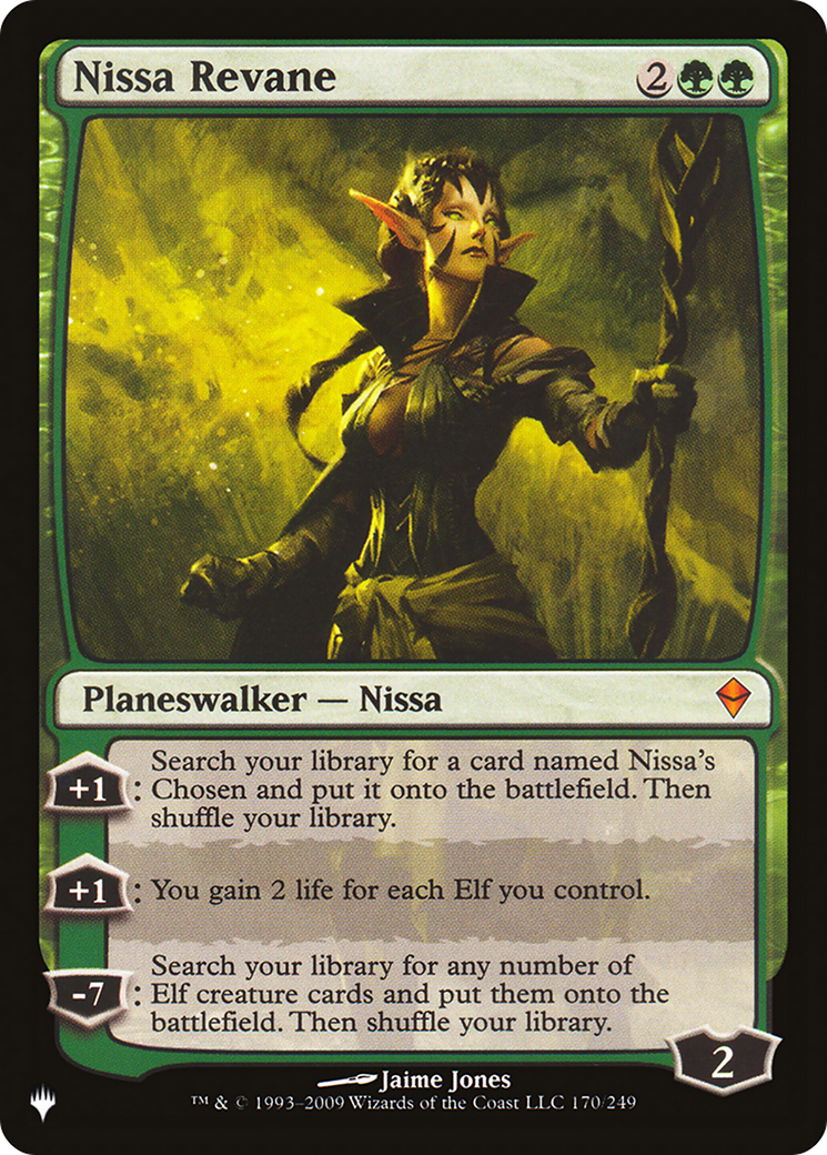 Nissa Revane (LIST-170/249) [The List]