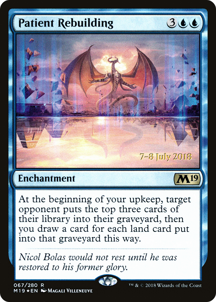 Patient Rebuilding (PRE-067) [Core Set 2019 Promos] Foil