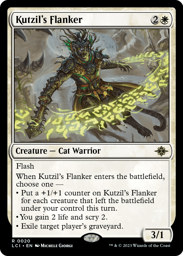 Kutzil's Flanker (LCI-020) [The Lost Caverns of Ixalan] Foil