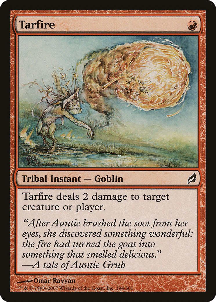 Tarfire (LRW-194) [Lorwyn] Foil