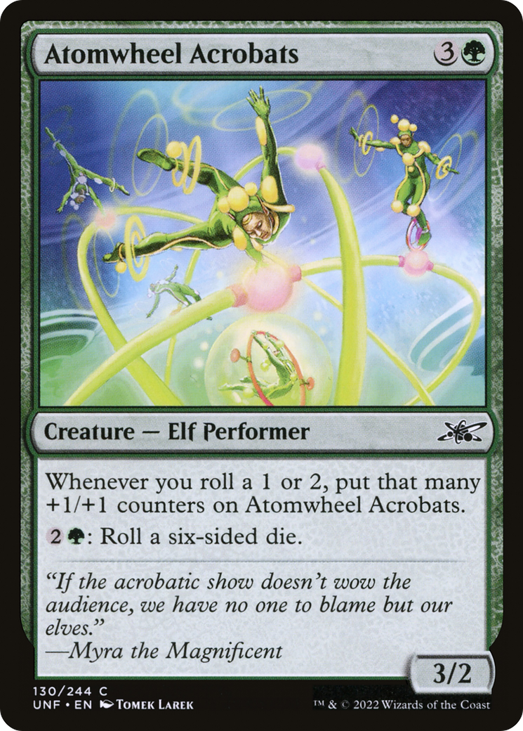 Atomwheel Acrobats - Foil [Unfinity]