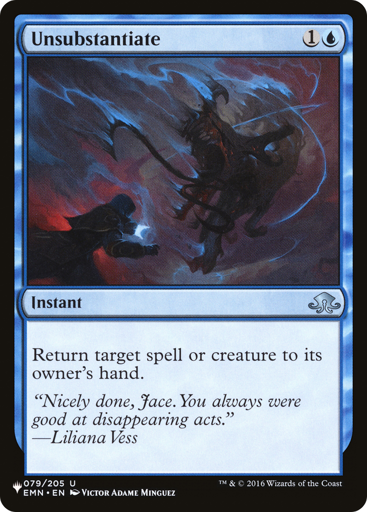 Unsubstantiate (LIST-079/205) [The List]