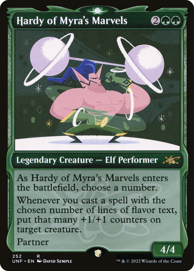 Hardy of Myra's Marvels - Showcase [Unfinity]