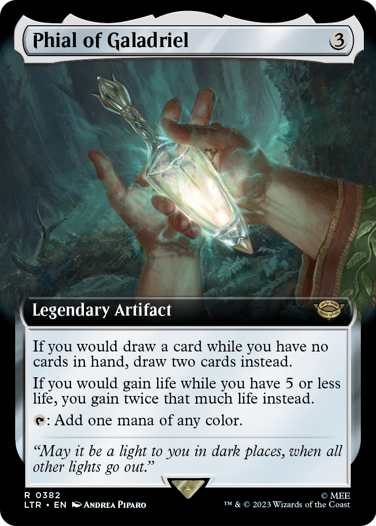 Phial of Galadriel (Extended Art) (LTR-382) [The Lord of the Rings: Tales of Middle-earth]