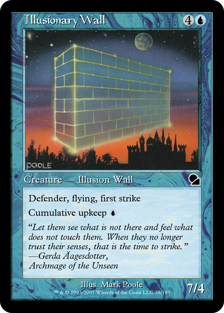 Illusionary Wall (ME1-039) [Masters Edition]