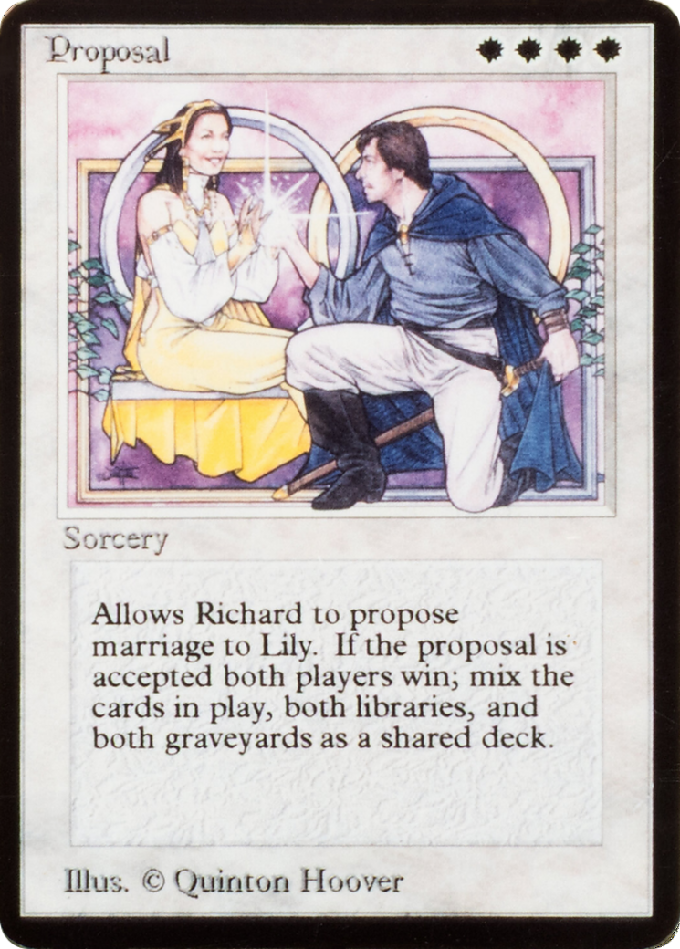 Proposal (SPECIAL-003) [Celebration Cards] Foil