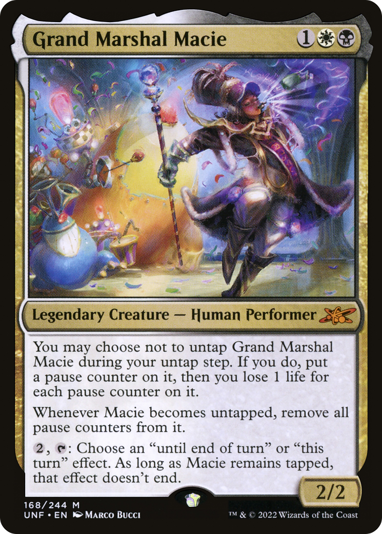 Grand Marshal Macie (UNF-168) [Unfinity] Foil