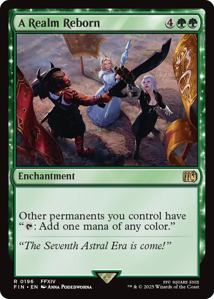 A Realm Reborn (FIN-196) [FINAL FANTASY] Foil
