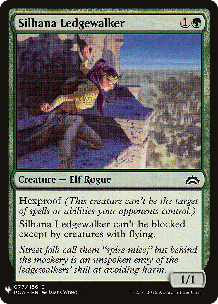 Silhana Ledgewalker (LIST-077) [The List]