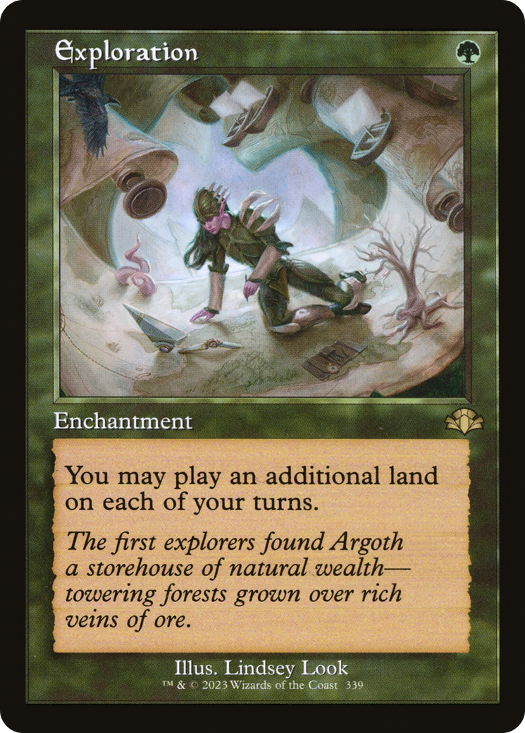 Exploration (Retro Frame) (DMR-339) [Dominaria Remastered] Foil
