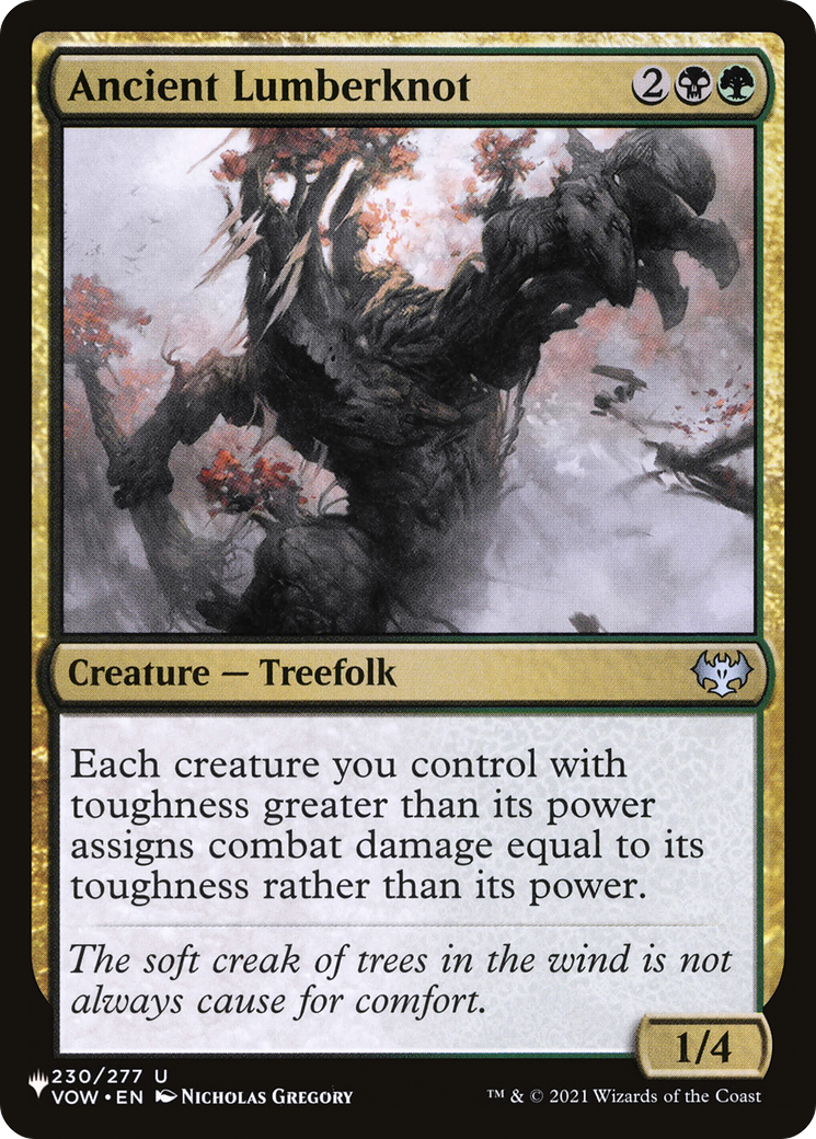 Ancient Lumberknot (LIST-230/277) [The List]