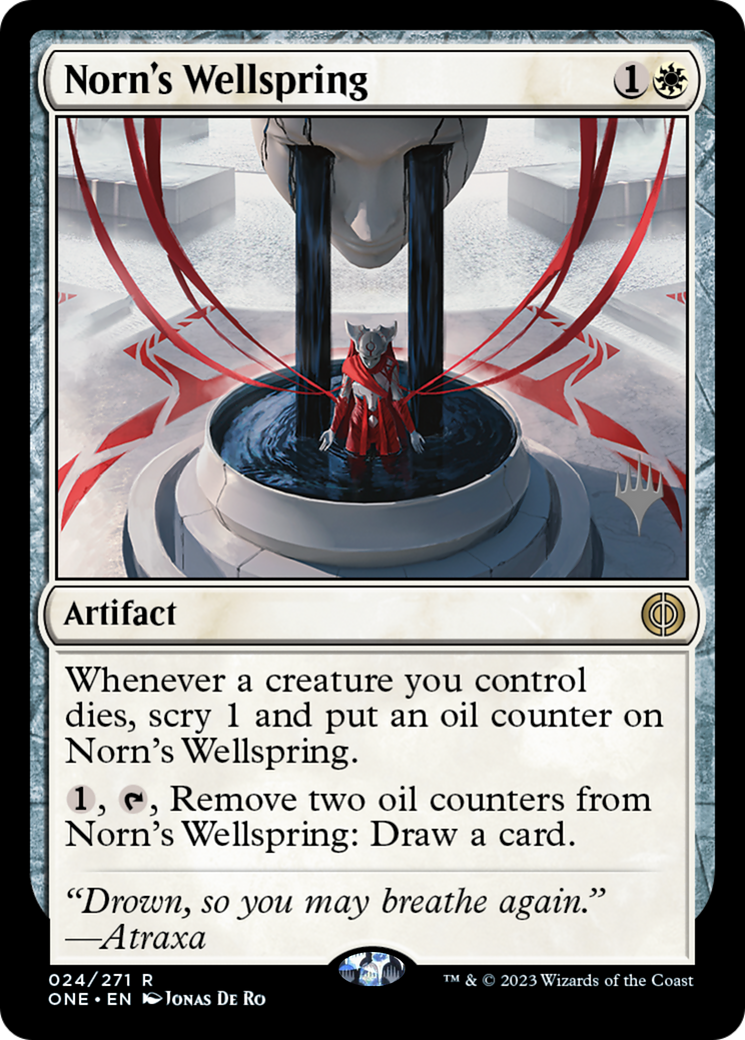 Norn's Wellspring (PPONE-024) [Promo Pack: Phyrexia: All Will Be One Promos]