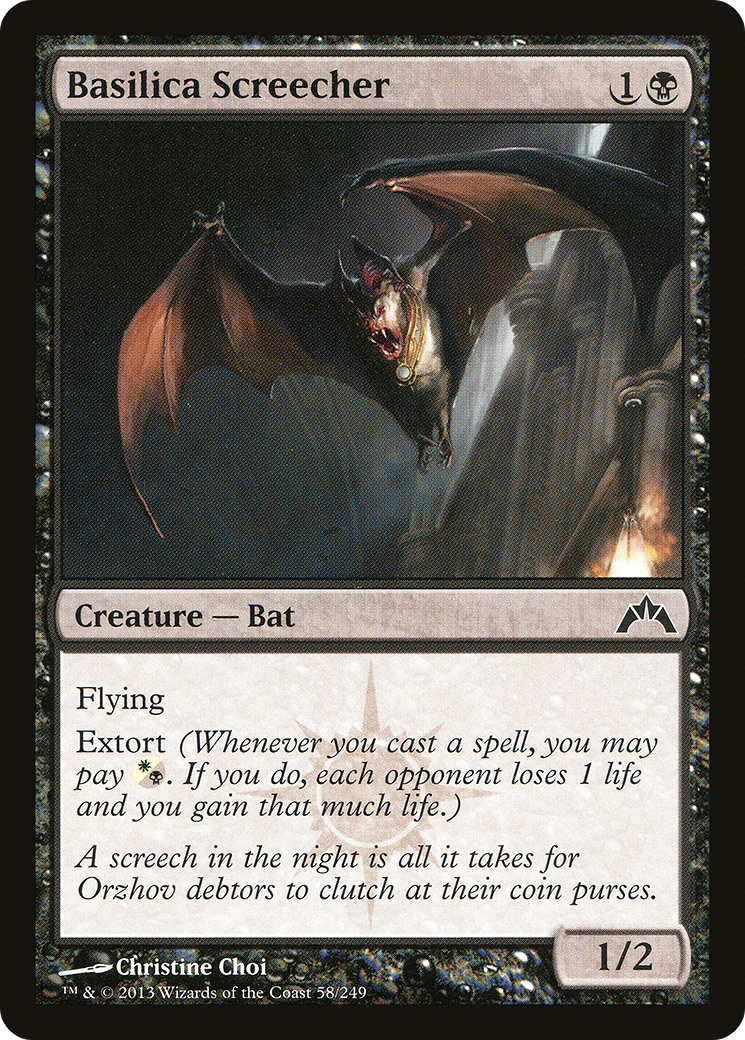 Basilica Screecher (GTC-058) [Gatecrash] Foil