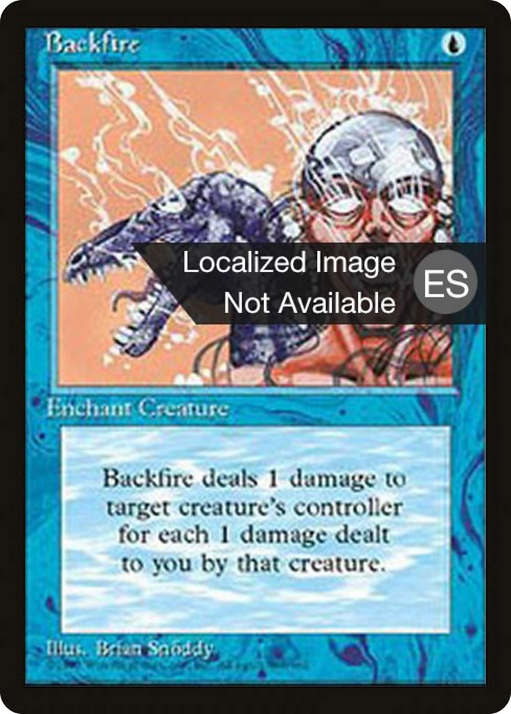 Backfire [Fourth Edition Foreign Black Border]