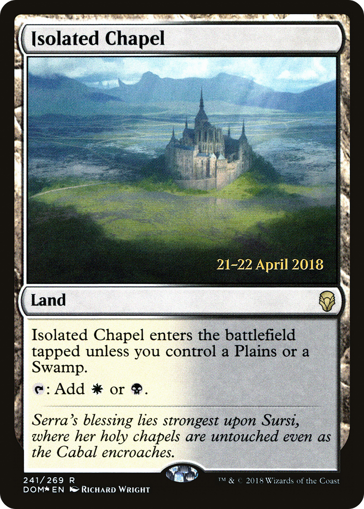 Isolated Chapel (PRE-241) [Dominaria Promos] Foil