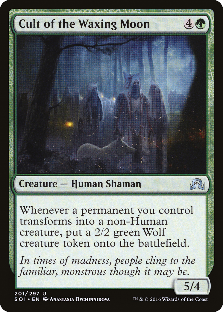 Cult of the Waxing Moon (SOI-201) [Shadows over Innistrad] Foil