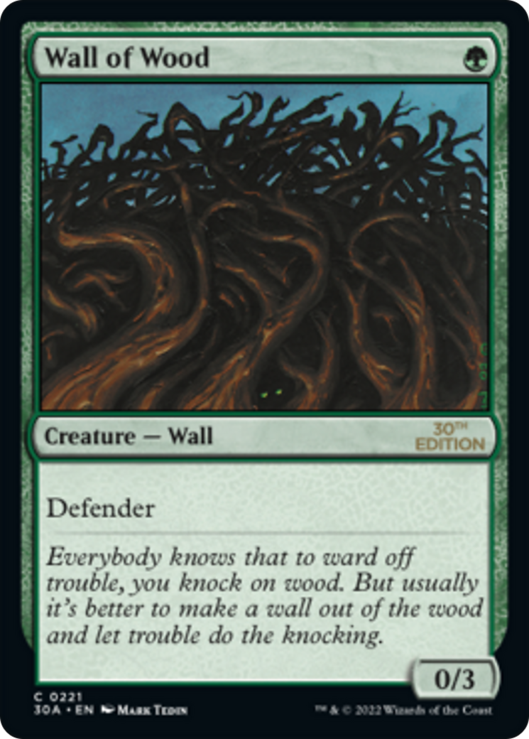 Wall of Wood (30A-221) [30th Anniversary Edition]
