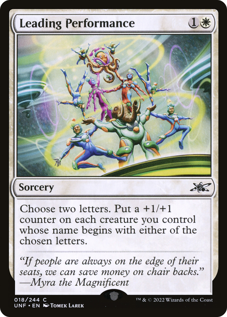 Leading Performance - Foil [Unfinity]