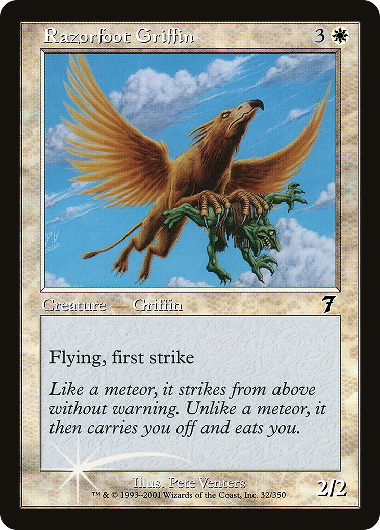 Razorfoot Griffin (7ED-032) [7th Edition]