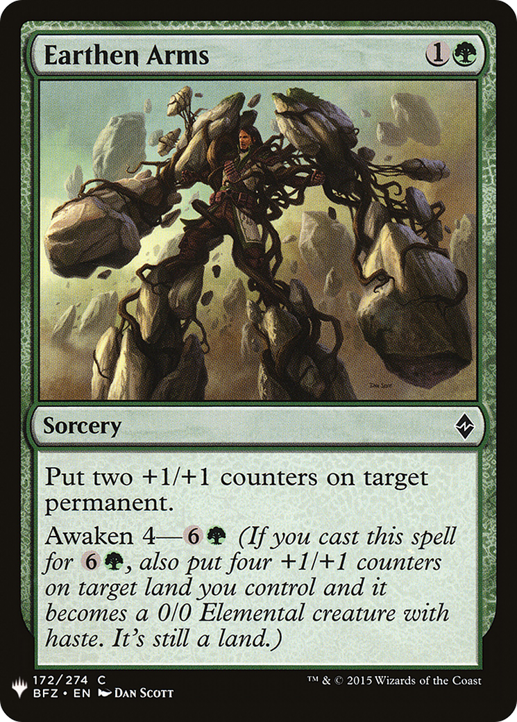 Earthen Arms (LIST-172) [The List]