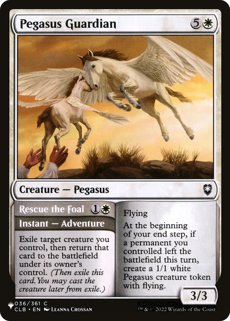 Pegasus Guardian (LIST-036/361) [The List]
