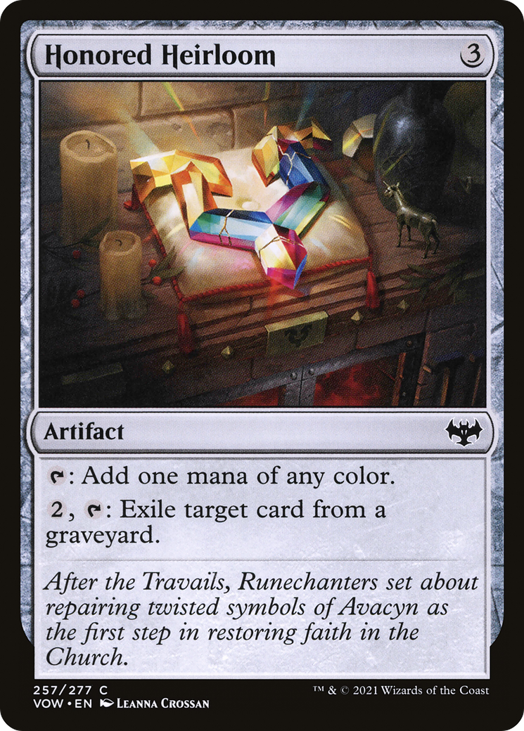 Honored Heirloom (VOW-257) [Innistrad: Crimson Vow]