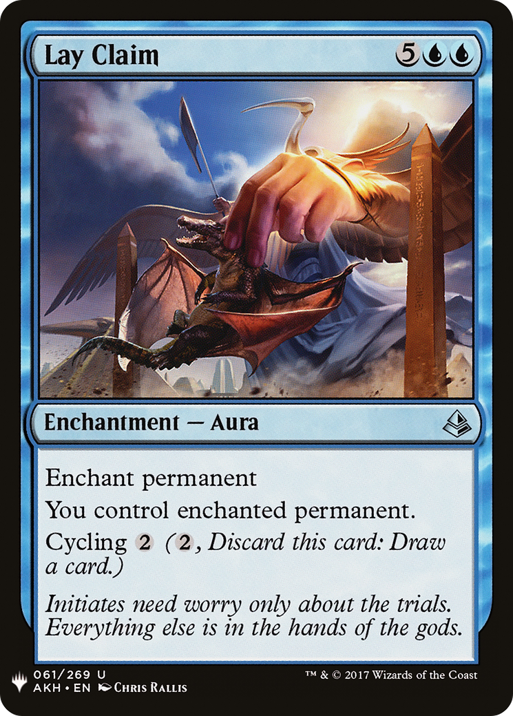 Lay Claim (LIST-061) [The List]