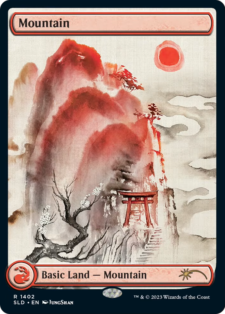 Mountain (SLD-1402) [Secret Lair Drop] Foil