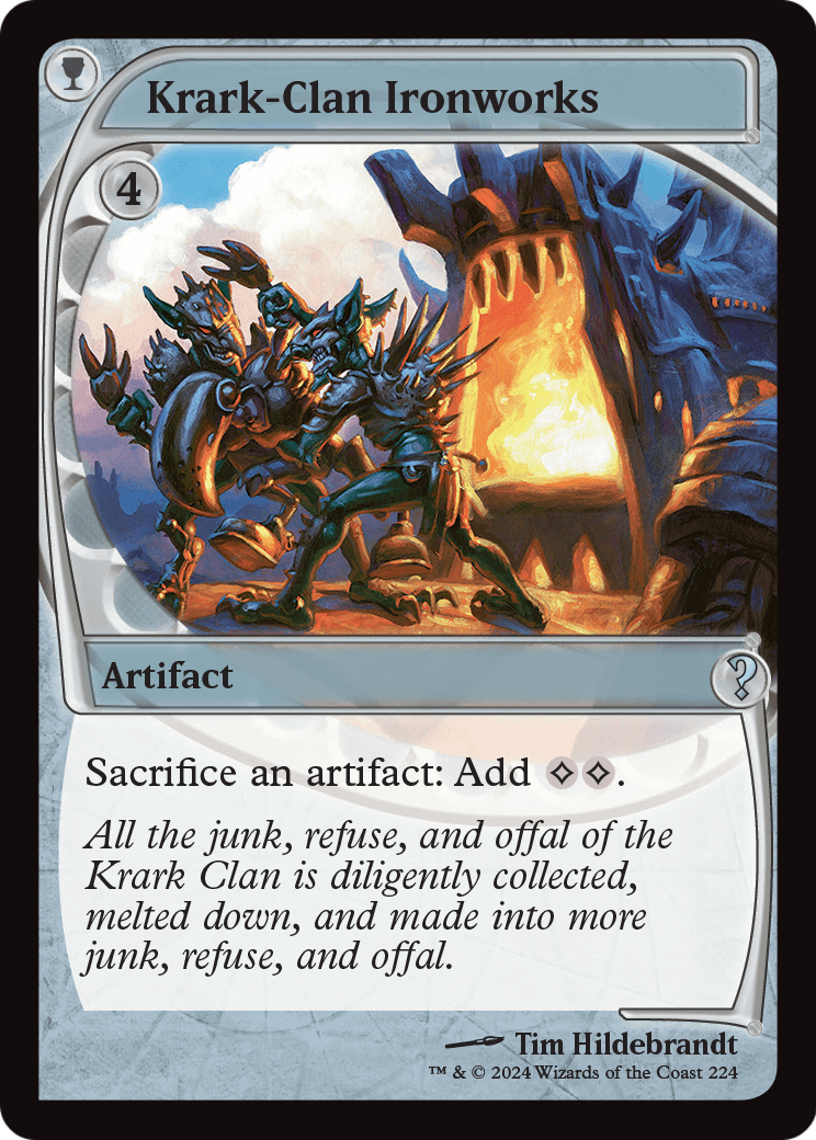 Krark-Clan Ironworks (Future Sight) (MB2-224) [Mystery Booster 2] Foil