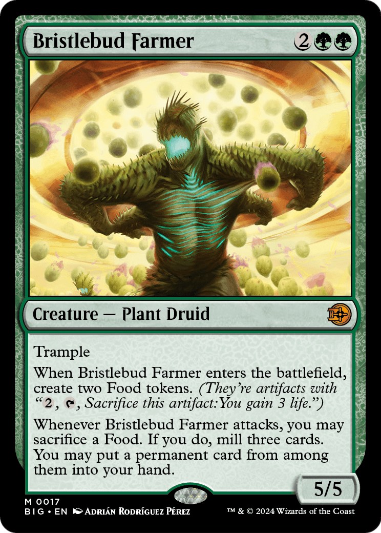 Bristlebud Farmer (BIG-017) [The Big Score] Foil