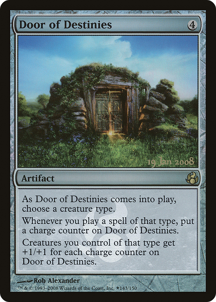 Door of Destinies (PRE-143) [Morningtide Promos] Foil