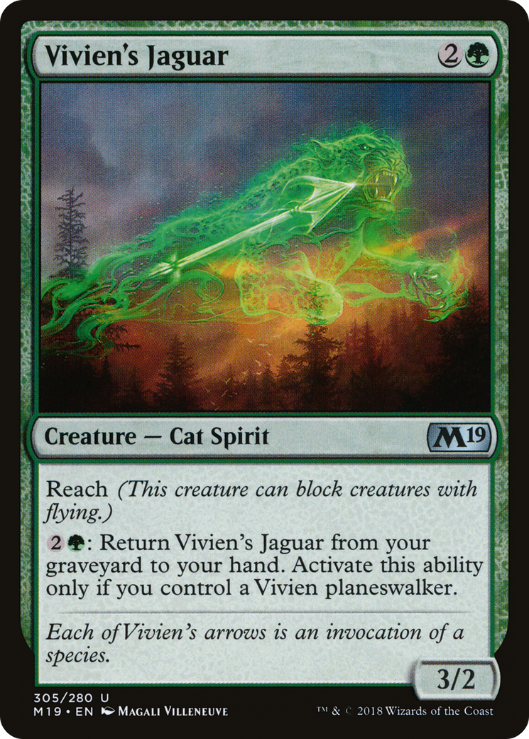 Vivien's Jaguar (M19-305) [Core Set 2019]