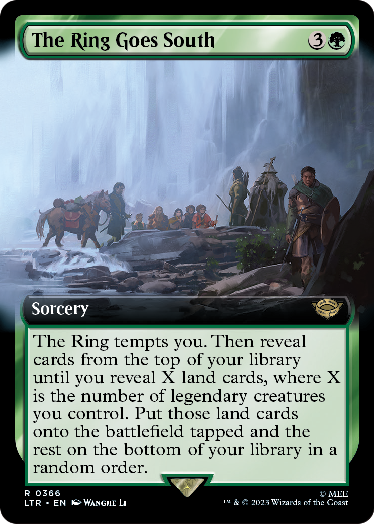 The Ring Goes South (Extended Art) (LTR-366) [The Lord of the Rings: Tales of Middle-earth]