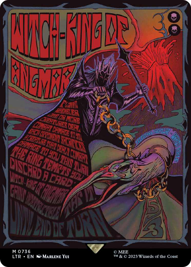 Witch-king of Angmar (Borderless Poster) (LTR-736) [The Lord of the Rings: Tales of Middle-earth]