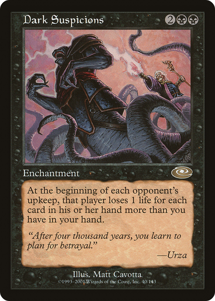 Dark Suspicions (PLS-040) [Planeshift] Foil