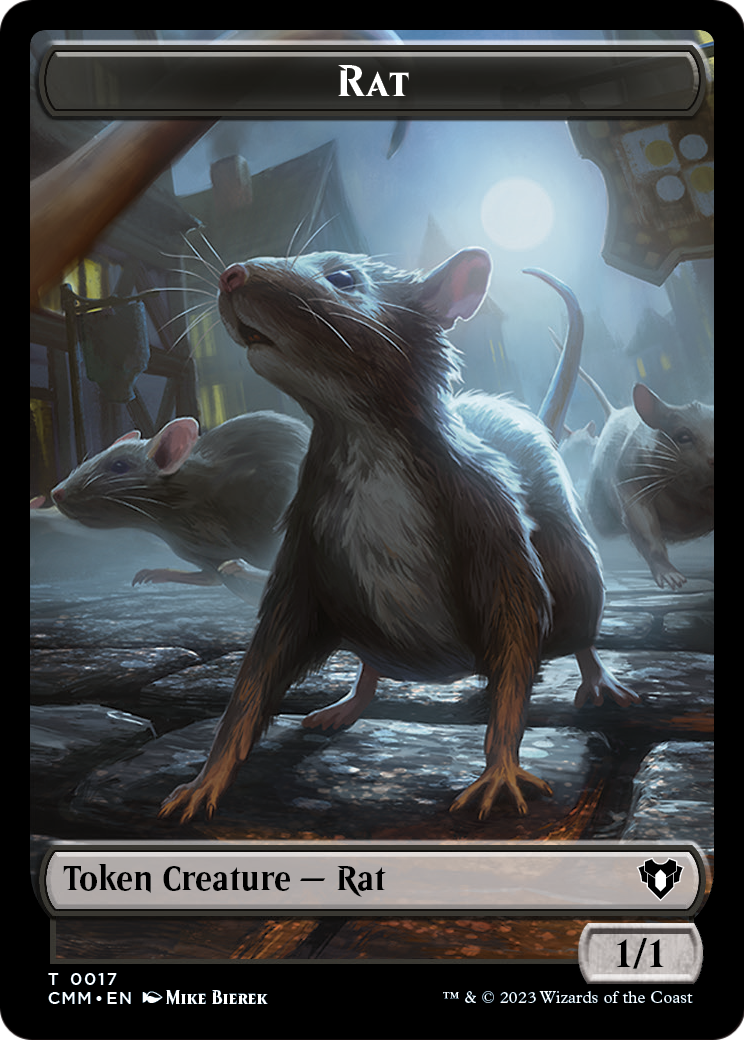 Rat (TCMM-017) [Commander Masters Tokens]
