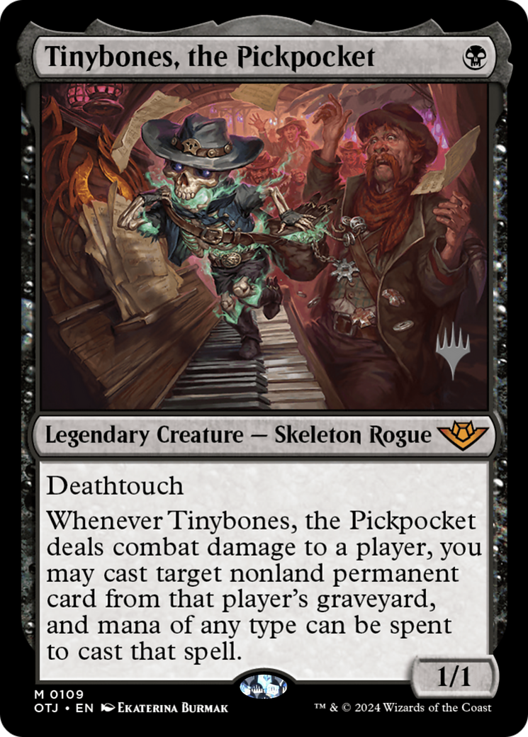 Tinybones, the Pickpocket (PPOTJ-109) [Promo Pack: Outlaws of Thunder Junction Promos]