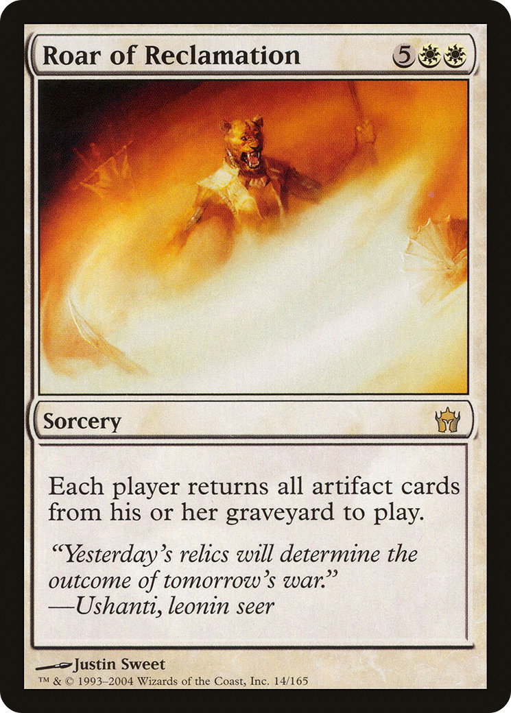 Roar of Reclamation (5DN-014) [Fifth Dawn] Foil
