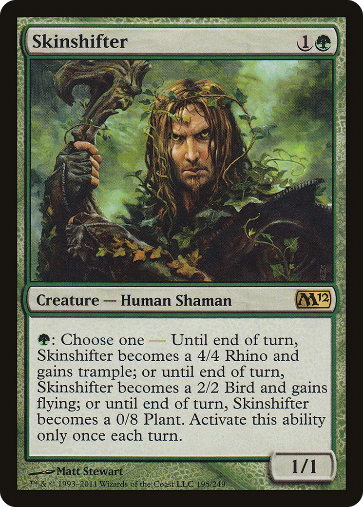 Skinshifter (M12-195) [Magic 2012] Foil