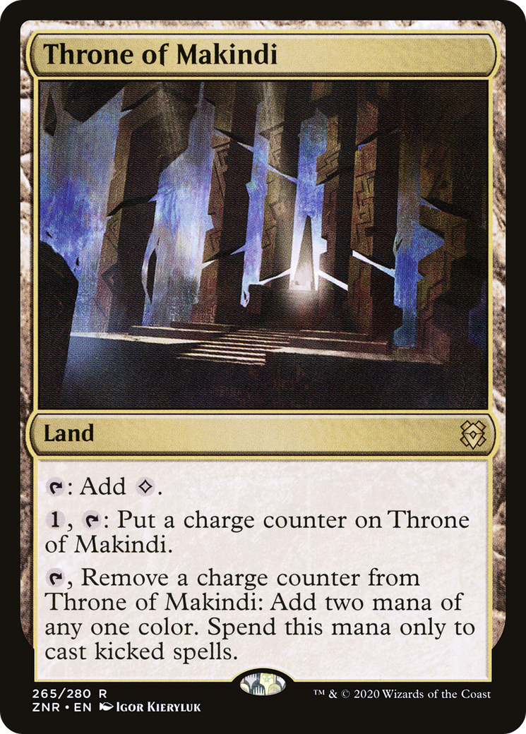 Throne of Makindi - Foil [Zendikar Rising]