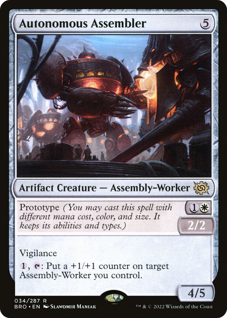 Autonomous Assembler (BRO-034) [The Brothers' War]