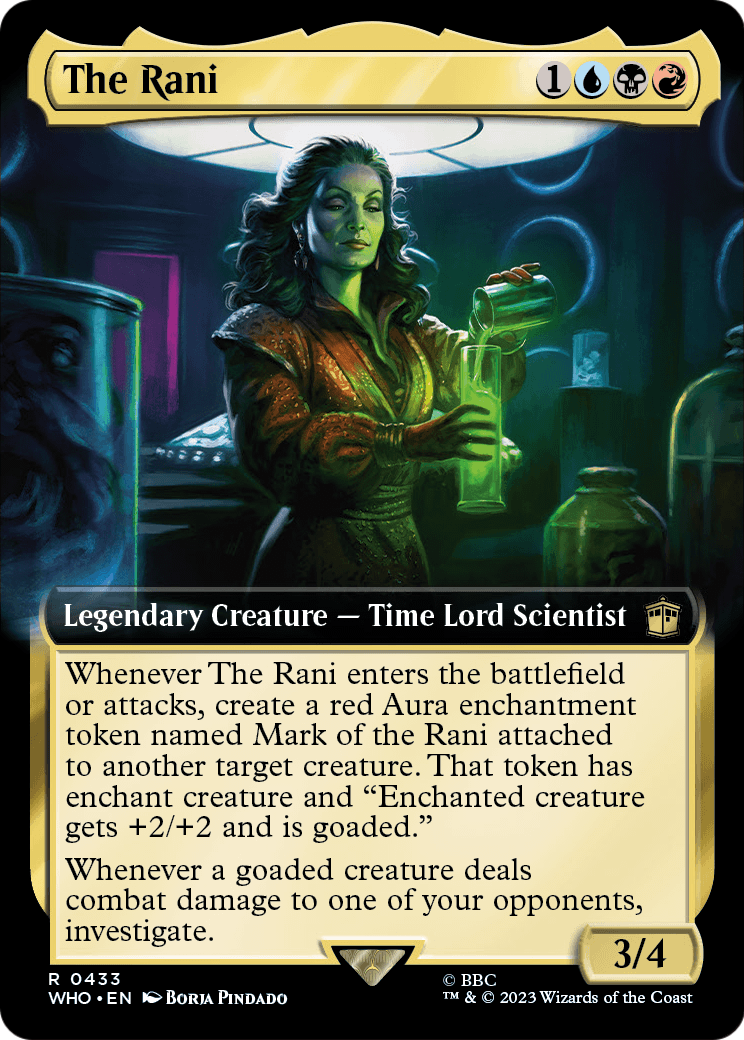 The Rani (Extended Art) (WHO-433) [Doctor Who] Foil