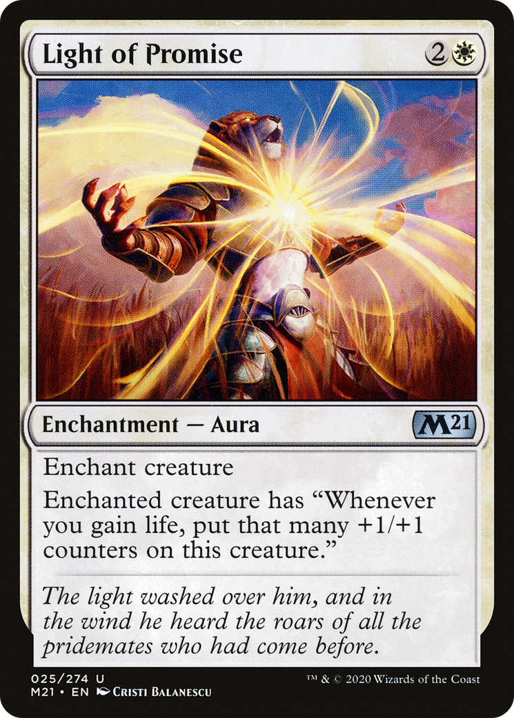 Light of Promise (M21-025) [Core Set 2021]